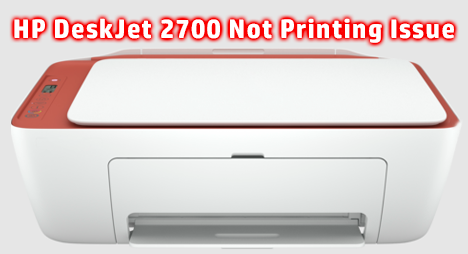 HP DeskJet 2700 Not Printing Issue